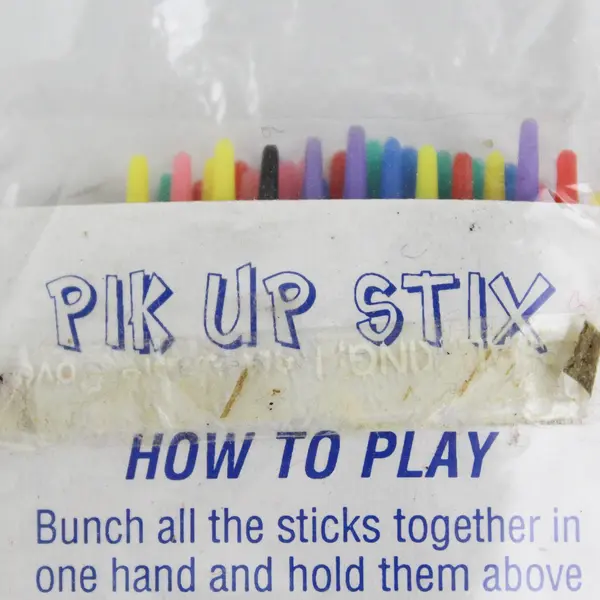 Vintage Easy Aces Pick Up Stix 35pcs Game - Used