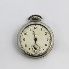Vintage 1946 Westclox Scotty Style 2 Pocket Watch  For Parts or Repair