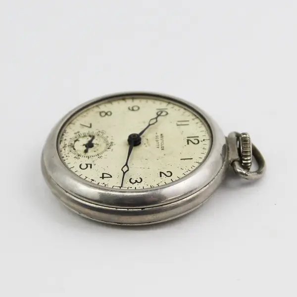Vintage 1946 Westclox Scotty Style 2 Pocket Watch  For Parts or Repair