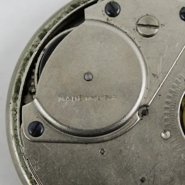 Vintage 1946 Westclox Scotty Style 2 Pocket Watch  For Parts or Repair