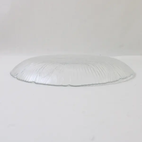 Arcoroc Canterbury Patterned Clear Glass Salad Plate 7.75" Diameter