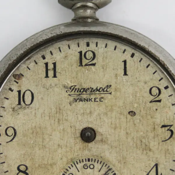 Vintage Ingersoll Yankee Pocket Watch For PARTS or REPAIR