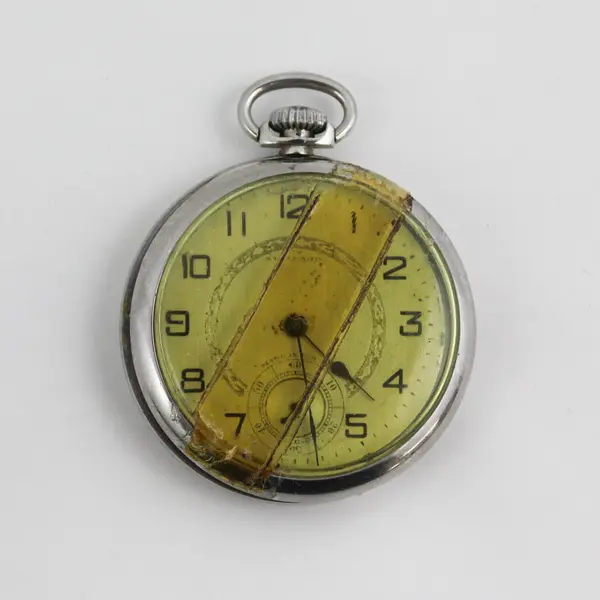 Vintage Standard 15 Jewel 16S Grade 1597 Pocket Watch Parts Or Repair