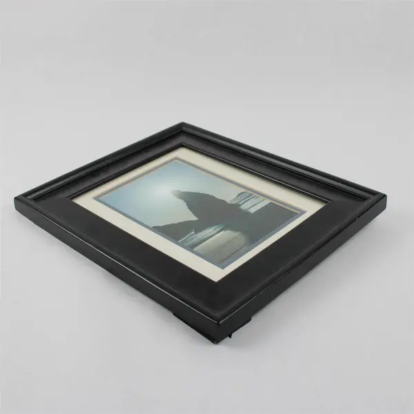Framed Photograph "The Wizard's Hat" Bandon Oregon Black Frame