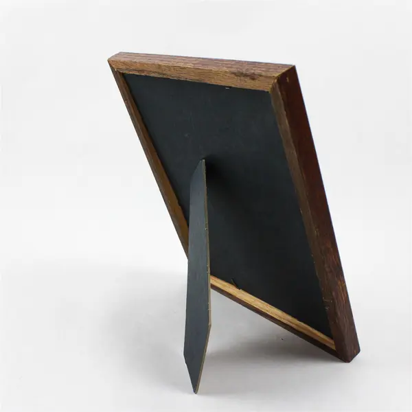 Lot of 2 Wooden Picture Frames 9x11 No Glass Wall/Desk Display