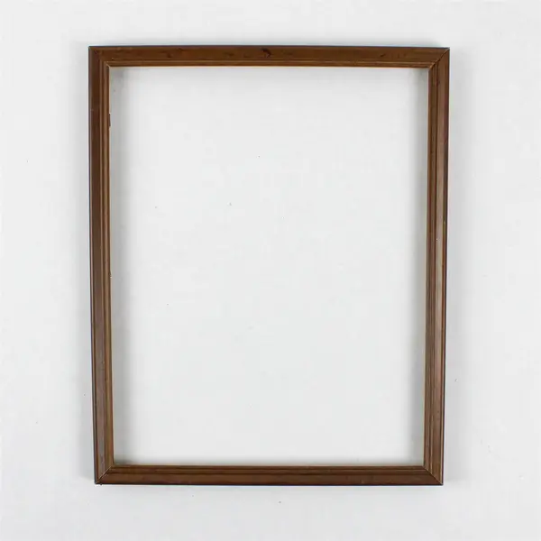 Lot of 3 Picture Frames - Frames Only, No Glass - Off-White/Brown/Bronze
