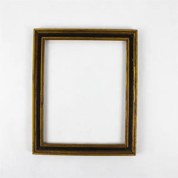 Lot of 3 Picture Frames - Frames Only, No Glass - Off-White/Brown/Bronze