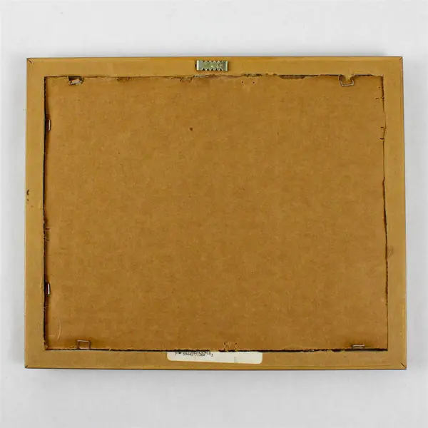 Framed Abstract Architectural Photograph Gold-Tone Frame 9.25x11.25