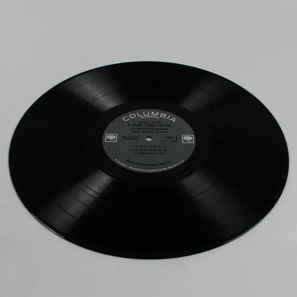 The Blue Danube Johann Strauss The Philadelphia Orchestra Vinyl  Record