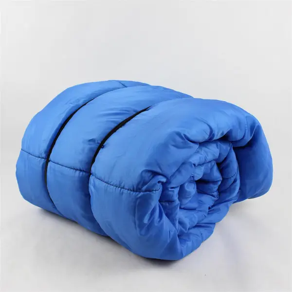 Exxel Outdoors Blue/Yellow 100% Polyester Sleeping Bag 33" x 75" Style No WM-30