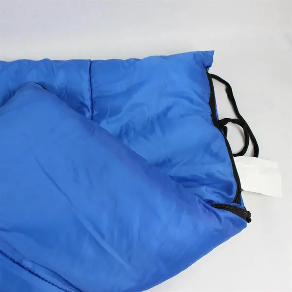 Exxel Outdoors Blue/Yellow 100% Polyester Sleeping Bag 33" x 75" Style No WM-30
