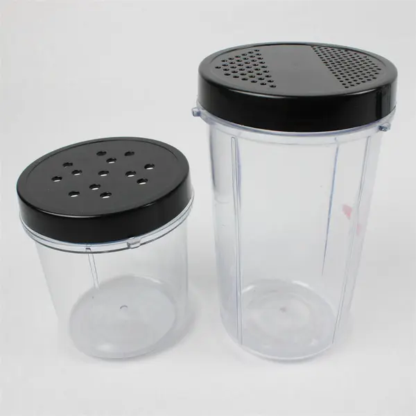 Lot of 8 Medifast Blender Cups & Accessories w/ Cross Blade Replacement