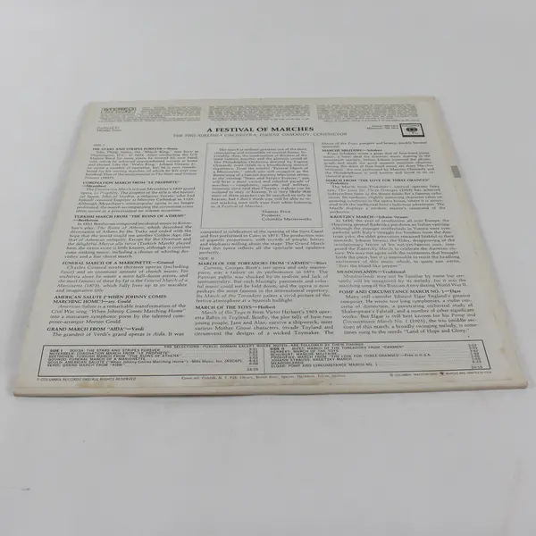 “A Festival Of Marches” 12" Vinyl Record