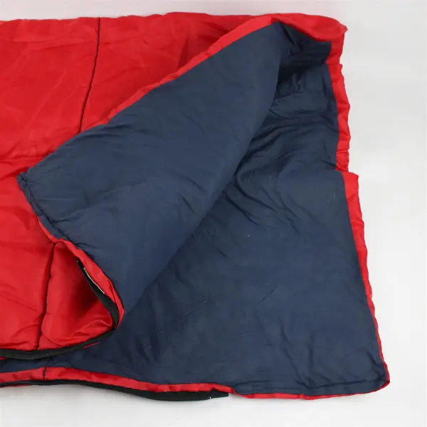 Vintage Hillary Red External & Blue Internal Single Sleeping Bag 28" x 72"