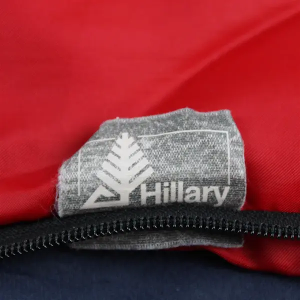 Vintage Hillary Red External & Blue Internal Single Sleeping Bag 28" x 72"