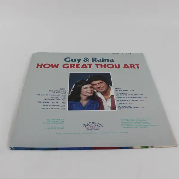 Guy & Ralna  "How Great Thou Art" 12" Vinyl Record