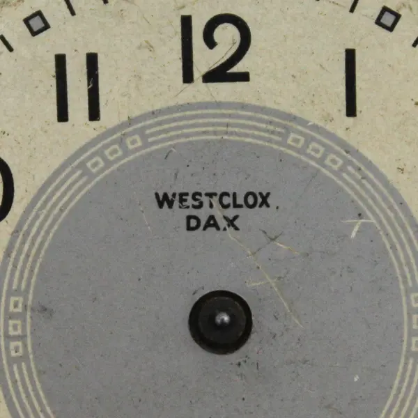 Vintage Westclox Dax For Parts