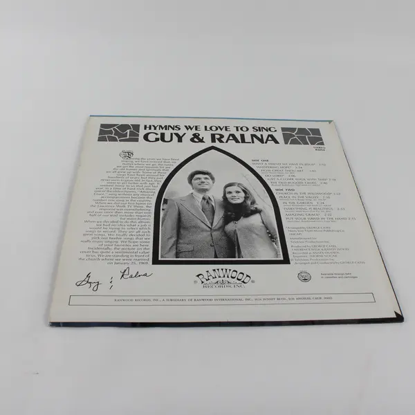 Guy & Ralna - Hymns We Love To Sing - 12" Vinyl Record