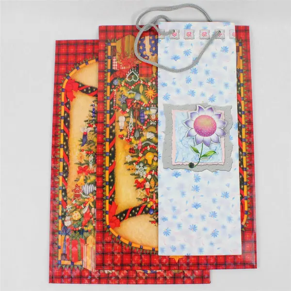 Lot of 6 Assorted Gift Bags & Boxes Birthday Holiday Party Gift Wrap