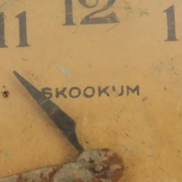 Vintage  Skookum Pocket Watch For Parts or Repair