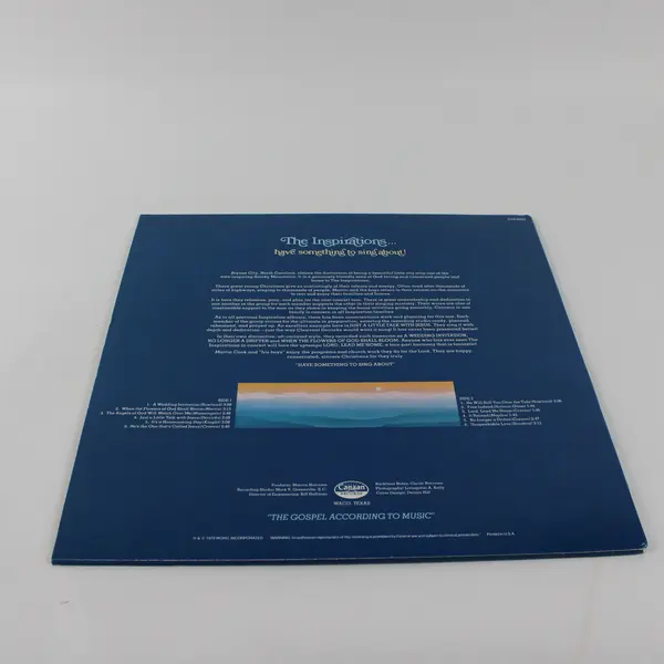 The Inspirations - Have Something to Sing About! 12"Vinyl Record