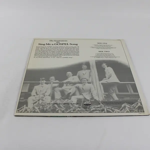 The Inspirations - Sing Me A Gospel Song 12" Vinyl Record 