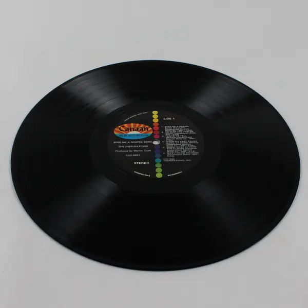 The Inspirations - Sing Me A Gospel Song 12" Vinyl Record 