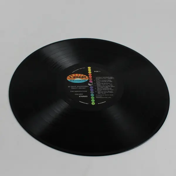 Is that Footsteps that I Hear?  12" Vinyl Record  by The Inspirations