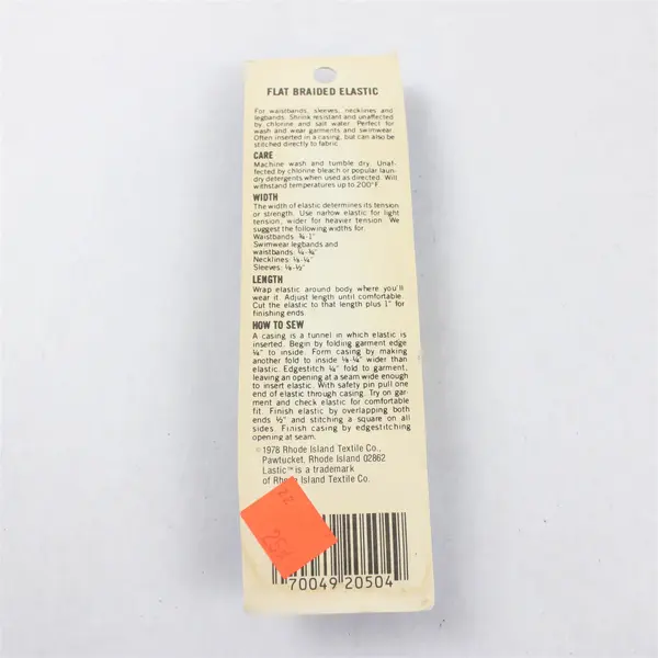 Mixed Lot of 4 Sewing Accessories - 2 Bra Back Extenders & 2 Elastic - New