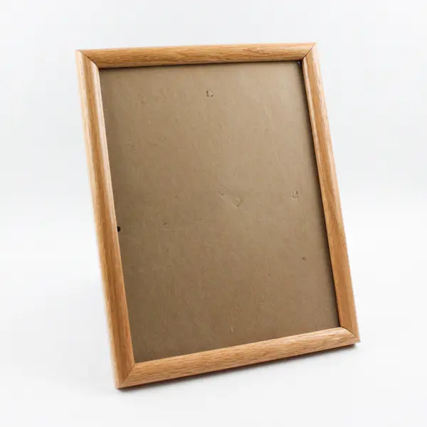 Wooden 8x10 Picture Frame Classic Wood Finish Glass Backing - Used
