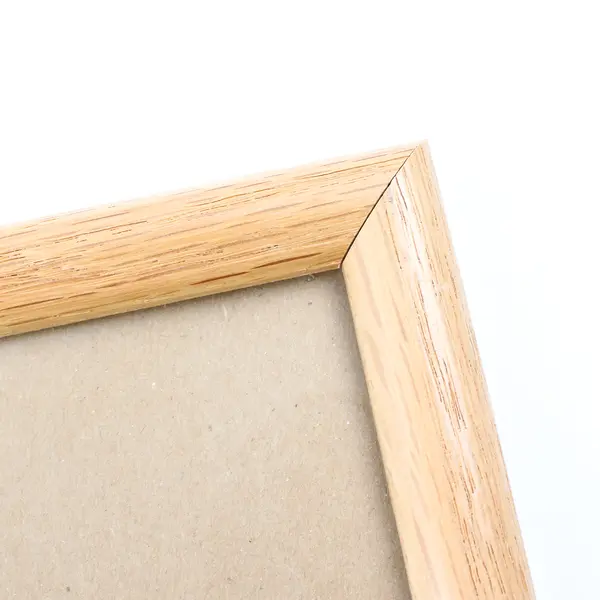 Wooden 8x10 Picture Frame Classic Wood Finish Glass Backing - Used