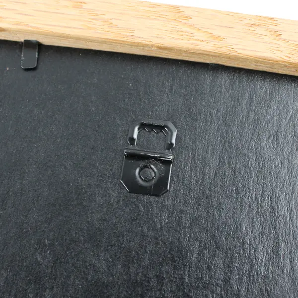 Wooden 8x10 Picture Frame Classic Wood Finish Glass Backing - Used