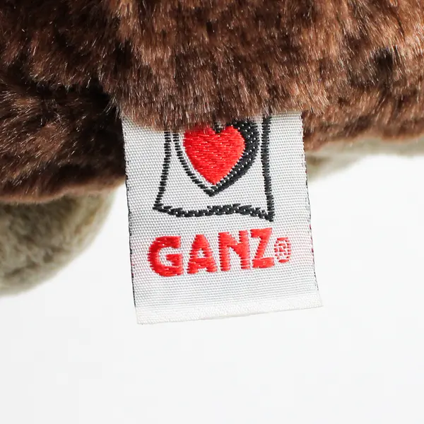 GANZ Chimpanzee Plush Cuddles Lovey Baby Stuffed Monkey Toy