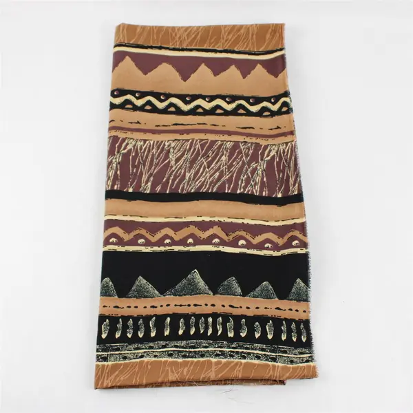 PMI Division Of Print Maker International Brown/Black Fabric #5875 (45" x 92")