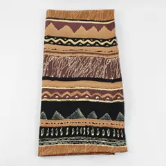 PMI Division Of Print Maker International Brown/Black Fabric #5875 (45" x 92")