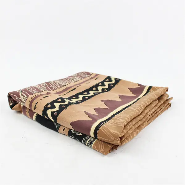 PMI Division Of Print Maker International Brown/Black Fabric #5875 (45" x 92")