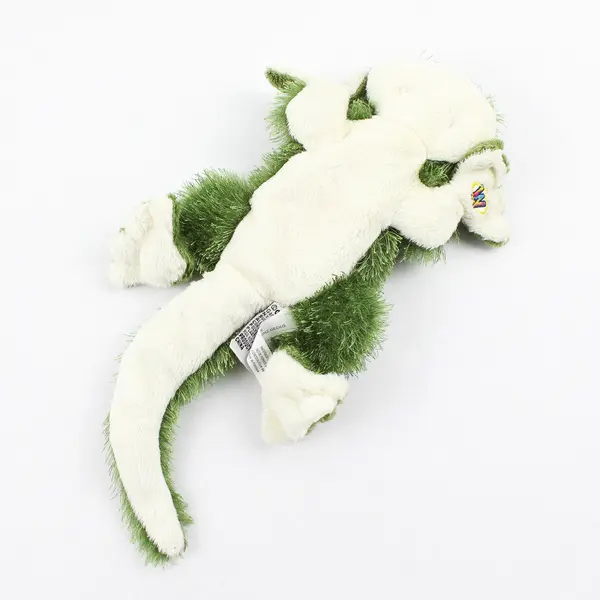 Ganz Webkinz Lil'Kinz Gecko HS186 Shaggy Fur Beanbag Plush Toy