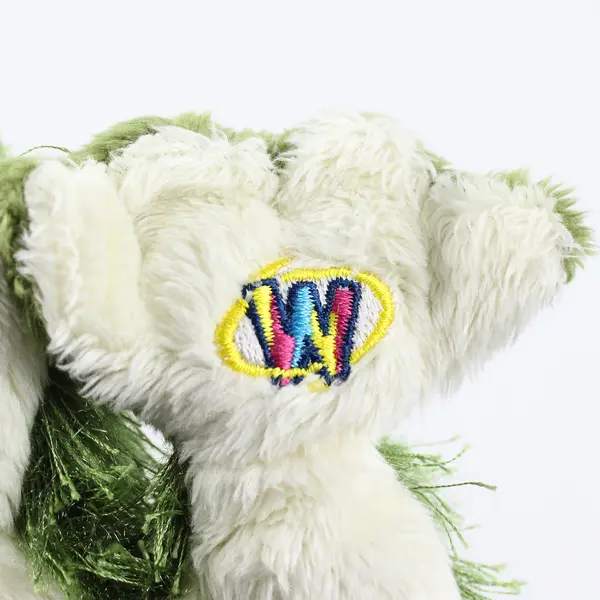 Ganz Webkinz Lil'Kinz Gecko HS186 Shaggy Fur Beanbag Plush Toy