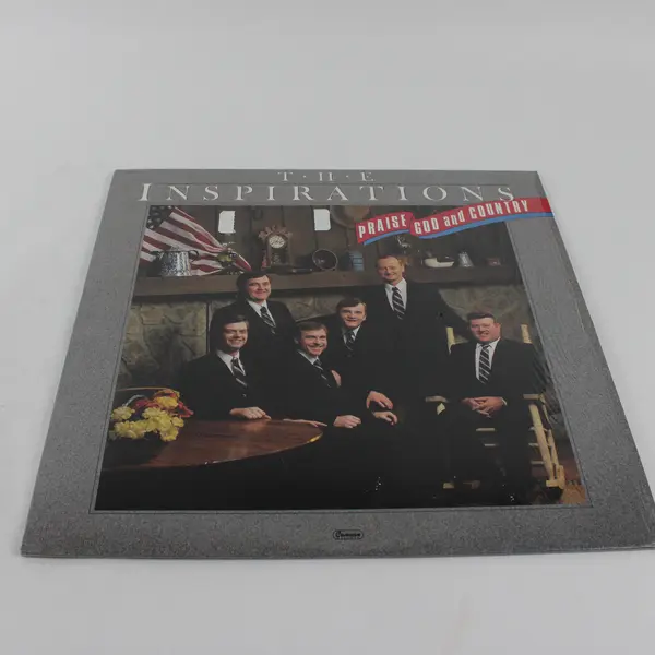 THE INSPIRATIONS " Praise God And Country" 12"  Vinyl Records