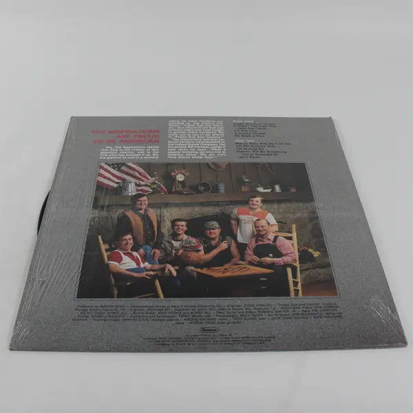 THE INSPIRATIONS " Praise God And Country" 12"  Vinyl Records