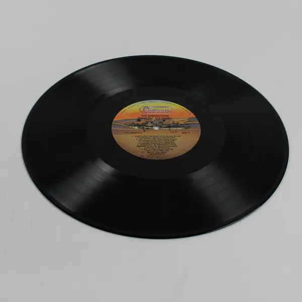 THE INSPIRATIONS " Praise God And Country" 12"  Vinyl Records