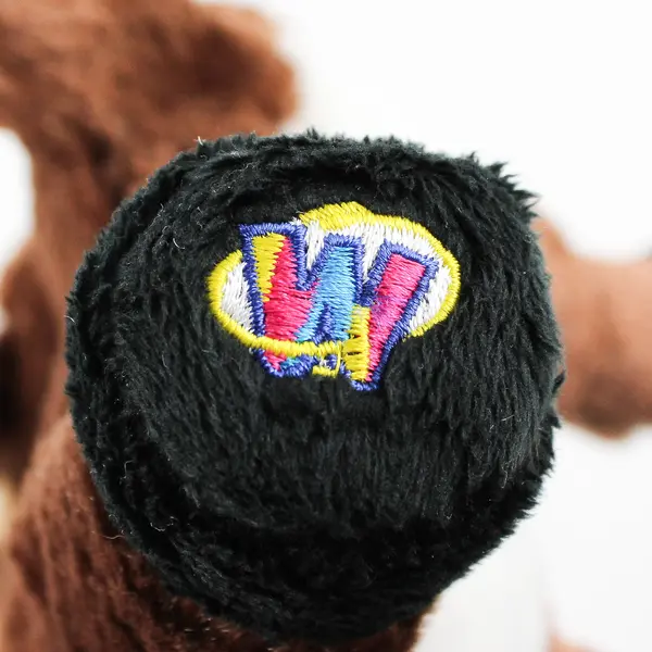 Ganz Reindeer HM137 Plush 8in Dark Chocolate Stuffed Animal NO WEBKINZ CODE