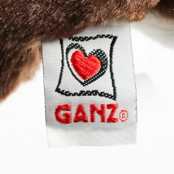 Ganz Reindeer HM137 Plush 8in Dark Chocolate Stuffed Animal NO WEBKINZ CODE