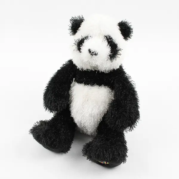 Webkinz Ganz HM111 Panda Plush Stuffed Animal Black White No Code