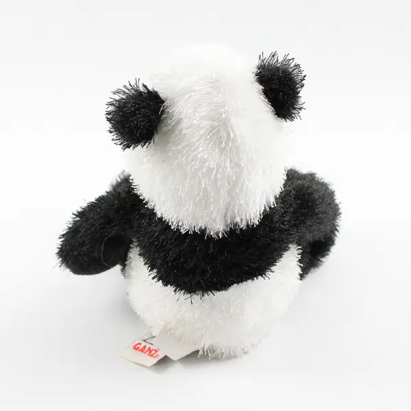 Webkinz Ganz HM111 Panda Plush Stuffed Animal Black White No Code