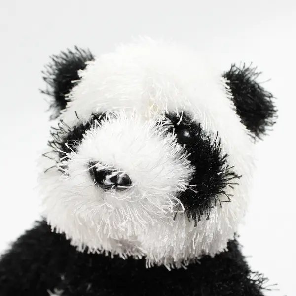 Webkinz Ganz HM111 Panda Plush Stuffed Animal Black White No Code
