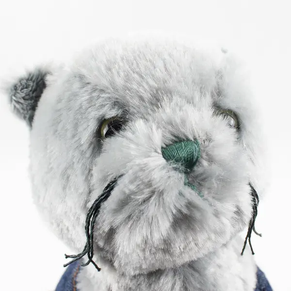 Ganz Webkinz Charcoal Cat Plush HM152 Grey Stuffed Animal No Code