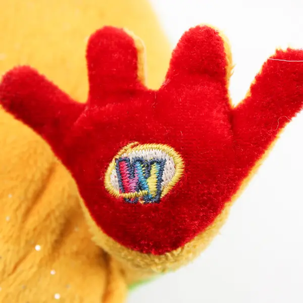 Ganz Lil Kinz HS109 Green Gold Tree Frog Plush 6 in Webkinz