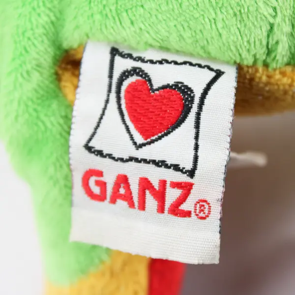 Ganz Lil Kinz HS109 Green Gold Tree Frog Plush 6 in Webkinz
