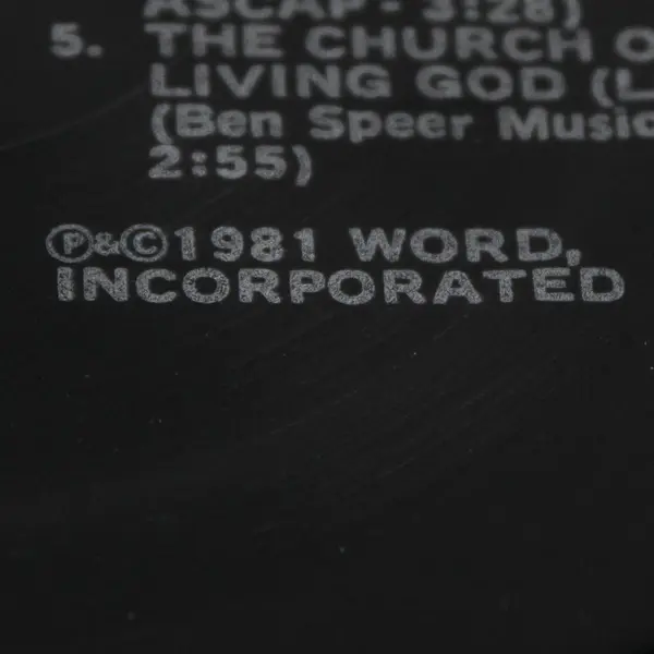 The Florida Boys "On The Right Track" 12" Vinyl Record